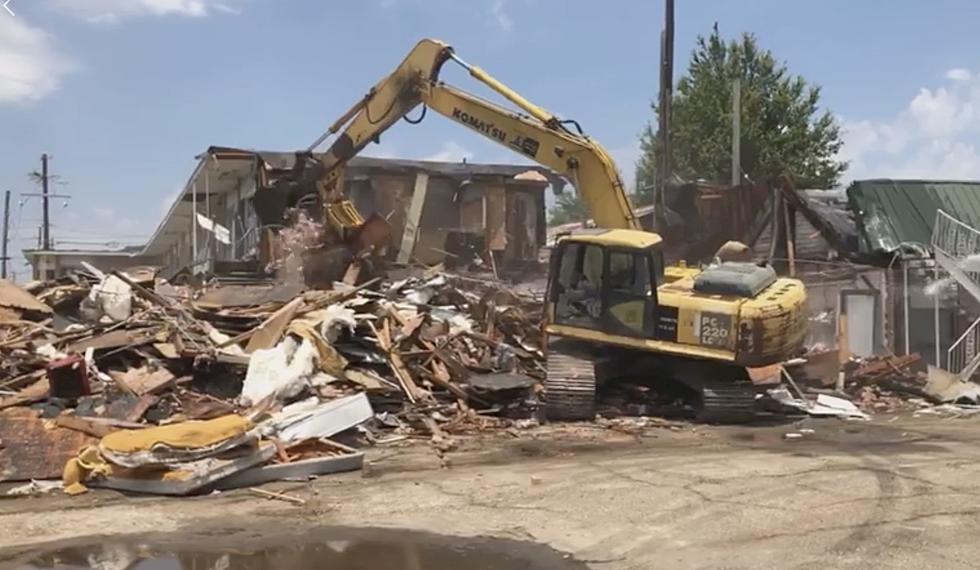 Watch Video Of The Less Pay Motel Being Torn Down At Four Corners In Lafayette