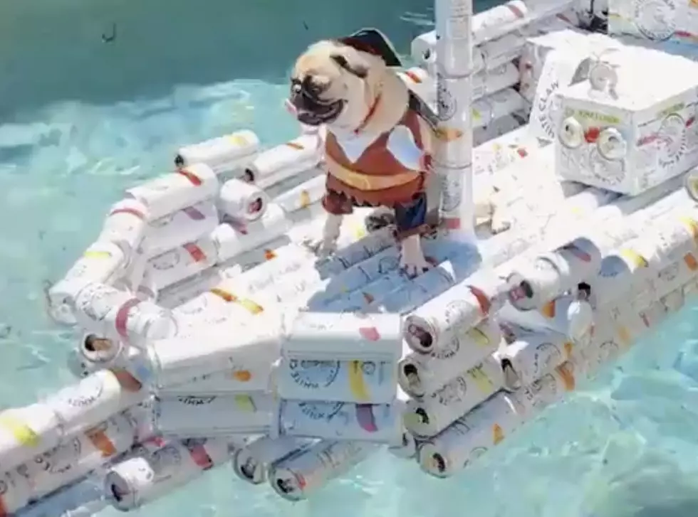 Man Builds Ship Out of Used White Claw Cans [VIDEO]