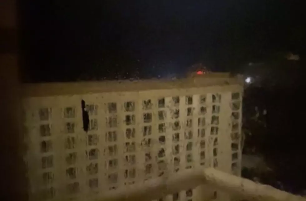Hurricane Laura Blowing Off The Roof At Golden Nugget Casino In Lake Charles