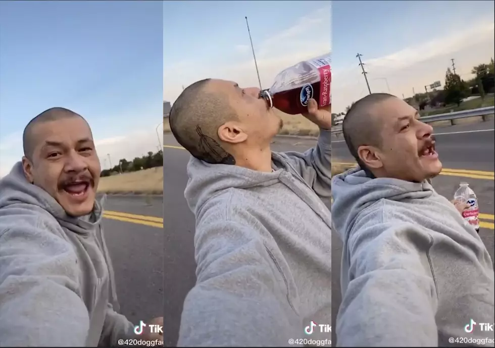 Man Skateboarding While Drinking Cranberry Juice From The Bottle Is The Vibe We All Need In 2020