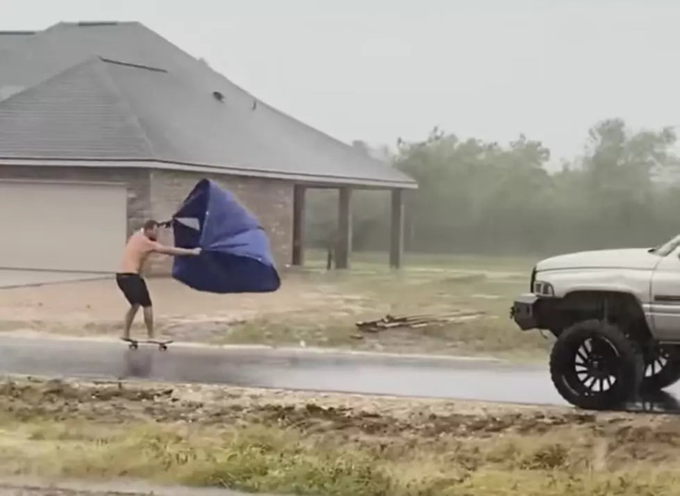 The Hurricane Delta Version Of The Cranberry Juice Skateboarding Guy Is A Total Vibe