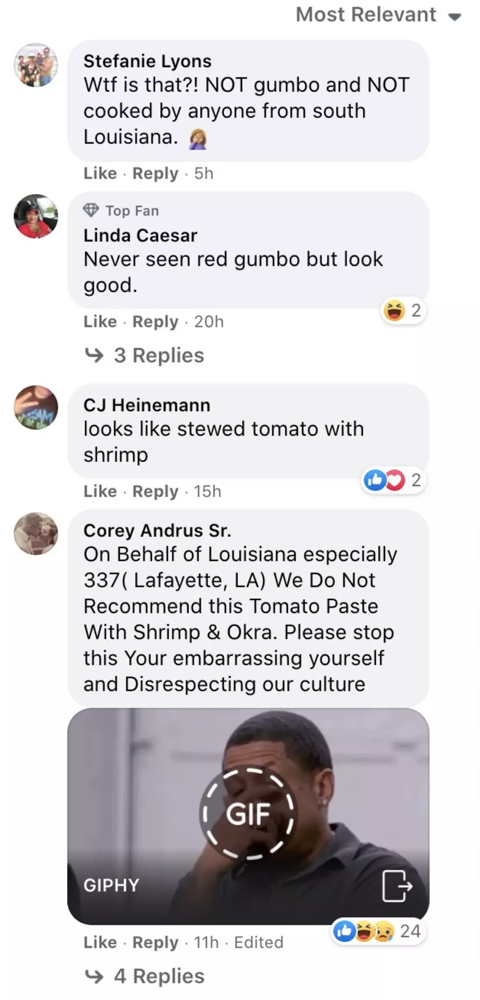 Facebook, KPRC