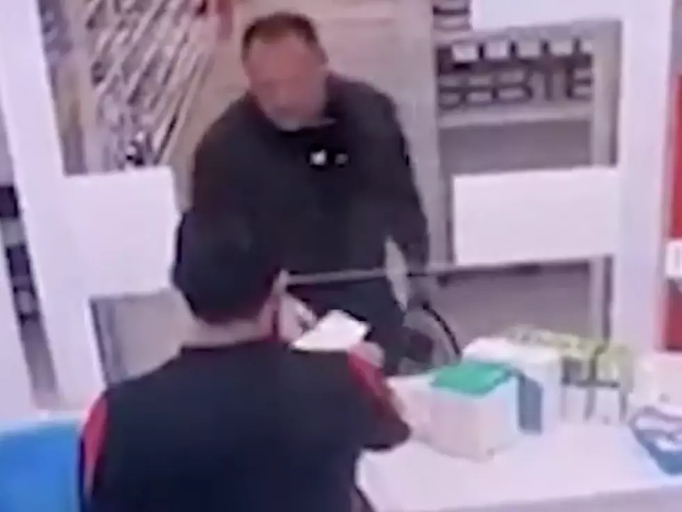 Man Destroys ‘Sneeze Guard’ At Pharmacy [VIDEO]