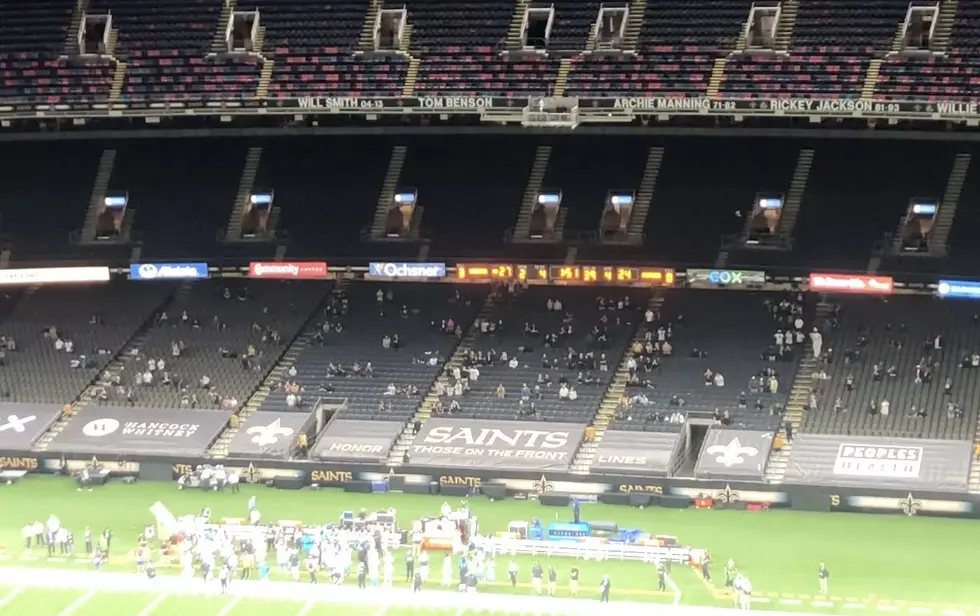 There Were Only 3,000 Saints Fans Allowed In The Dome, But They Made Themselves Heard With This &#8216;Who Dat&#8217; Chant