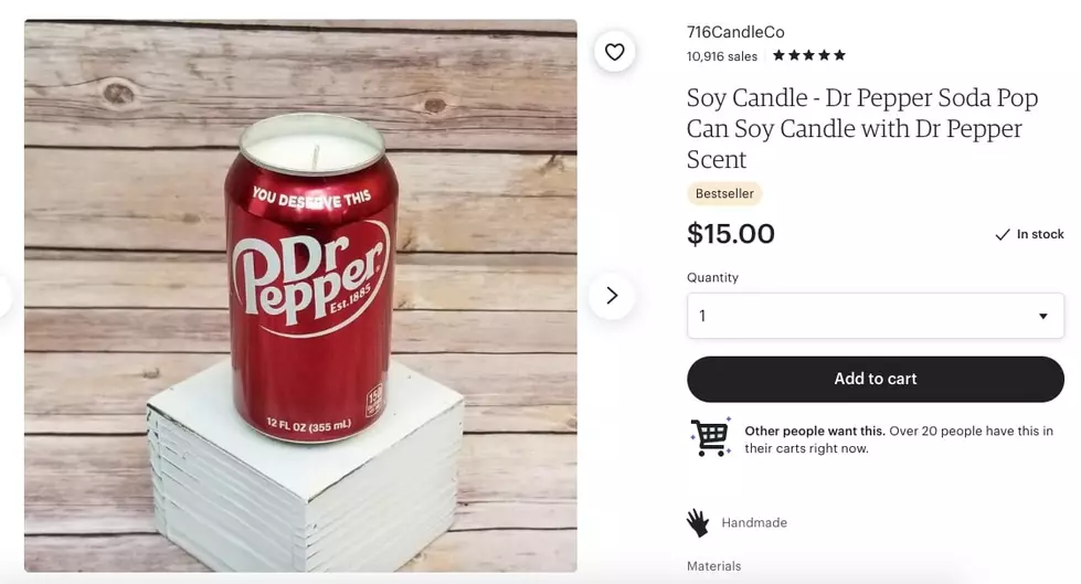 You Can Buy A Candle That Smells And Looks Like A Dr. Pepper