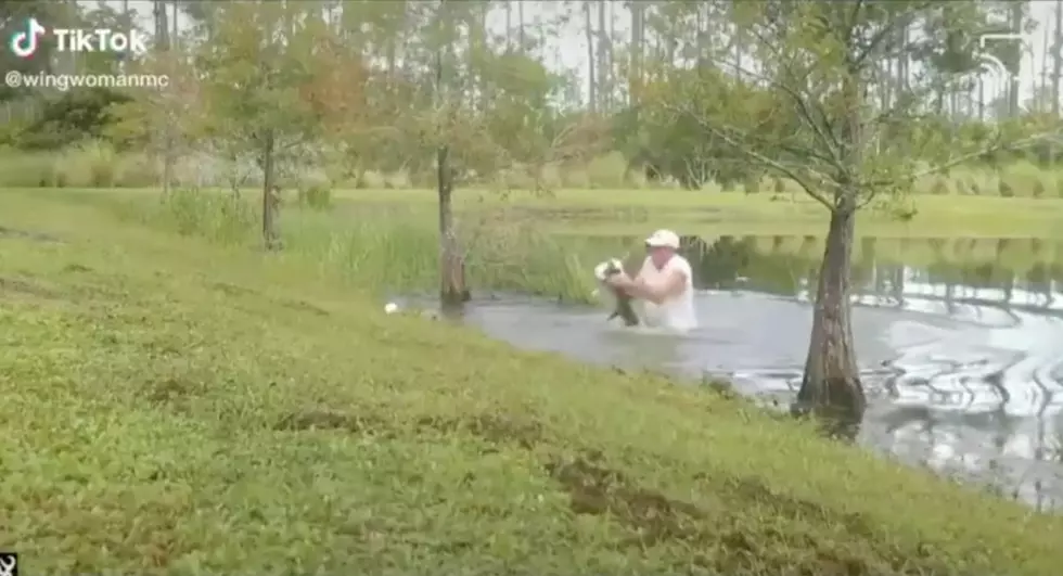 VIDEO: Man Saves His Dog From The Mouth Of An Alligator