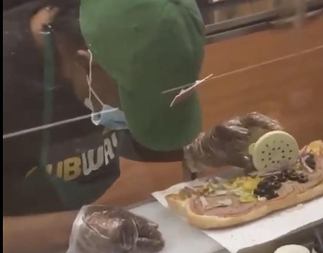 Subway Worker Passes Out While Making Sandwich [VIDEO]