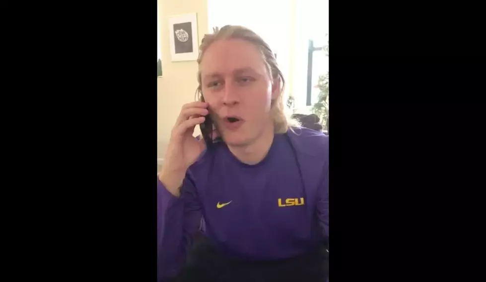 Impression Of Ed Orgeron And Nick Saban Pre-Game Phone Call Is Hilarious