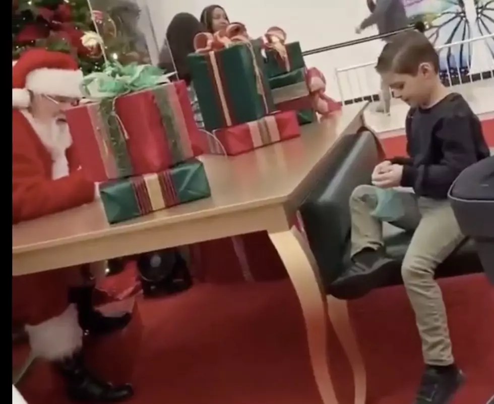Santa Claus Makes Kid Cry When He Says No to Nerf Gun Wish [VIDEO]