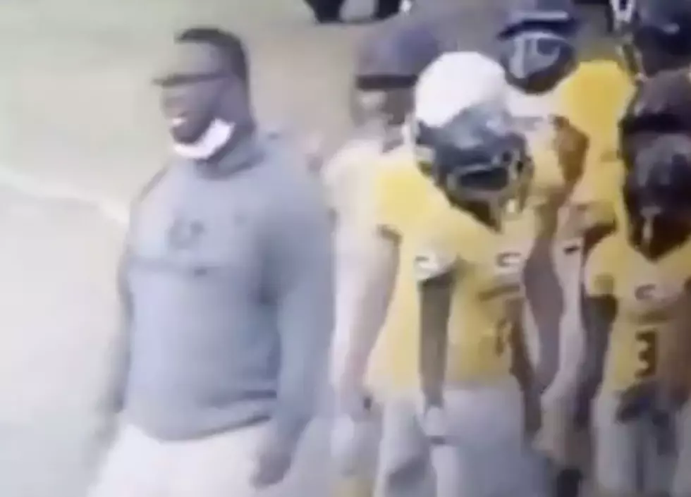 Youth Football Coach Seen Slapping Kid on Field [VIDEO]