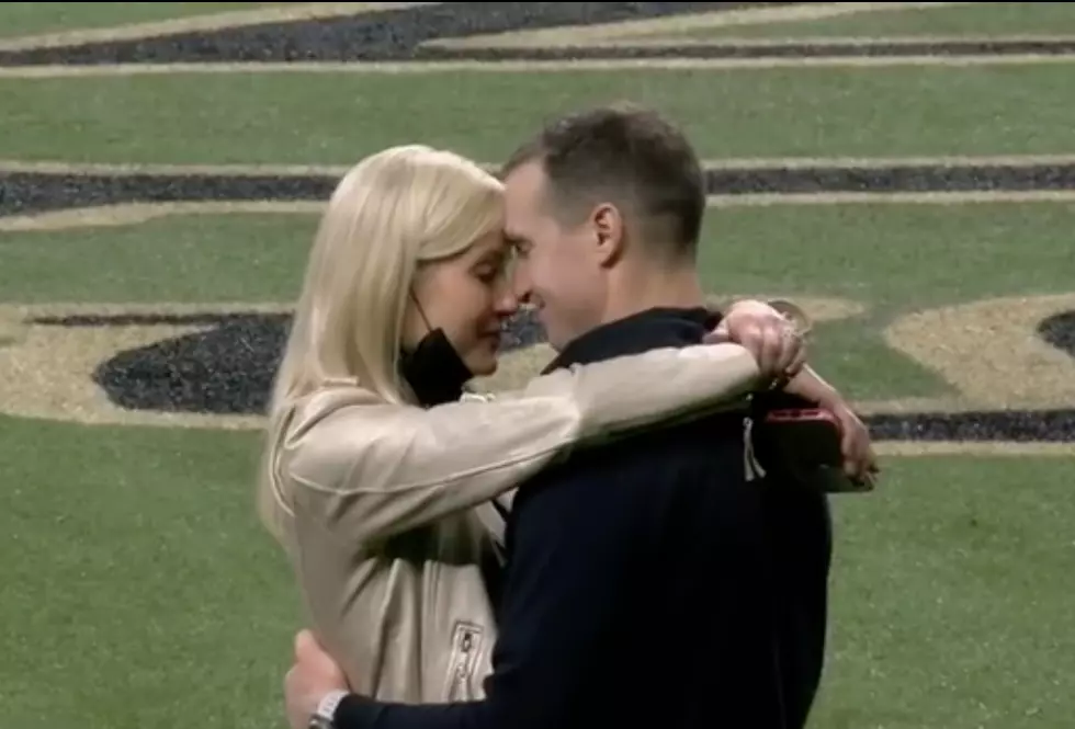Drew Brees And His Family Share An Emotional Last Moment On The Field