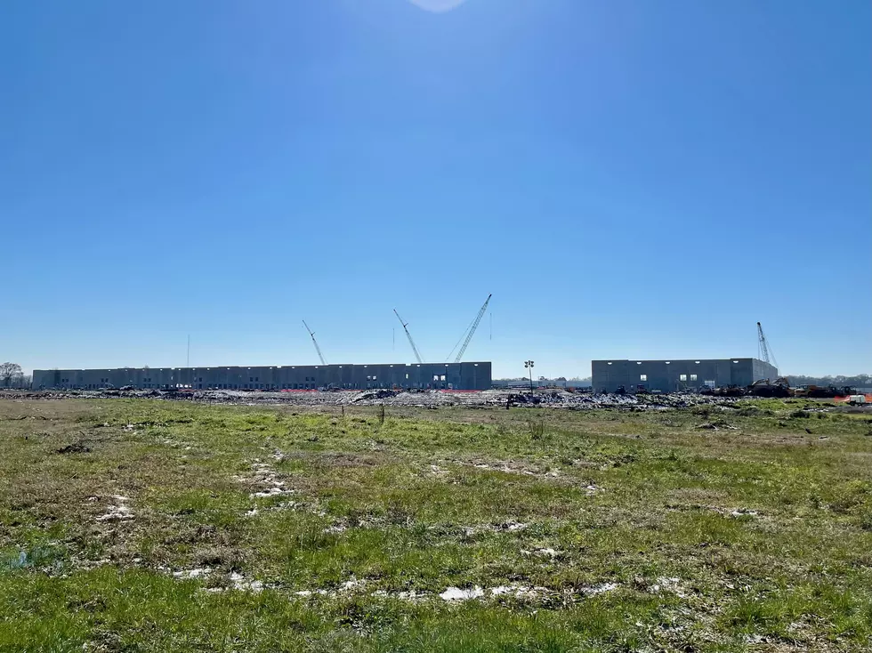 Aerial Footage Shows Progress at New Amazon Fulfillment Center in Carencro