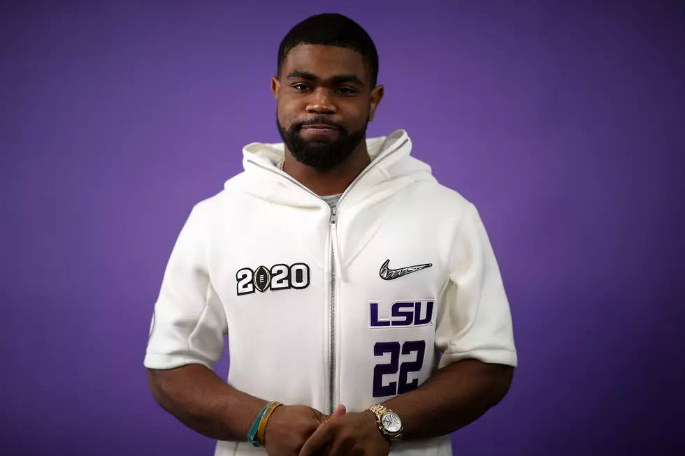 Former LSU Football Star Clyde Edwards-Helaire Returns to First Spring Practice [VIDEO]