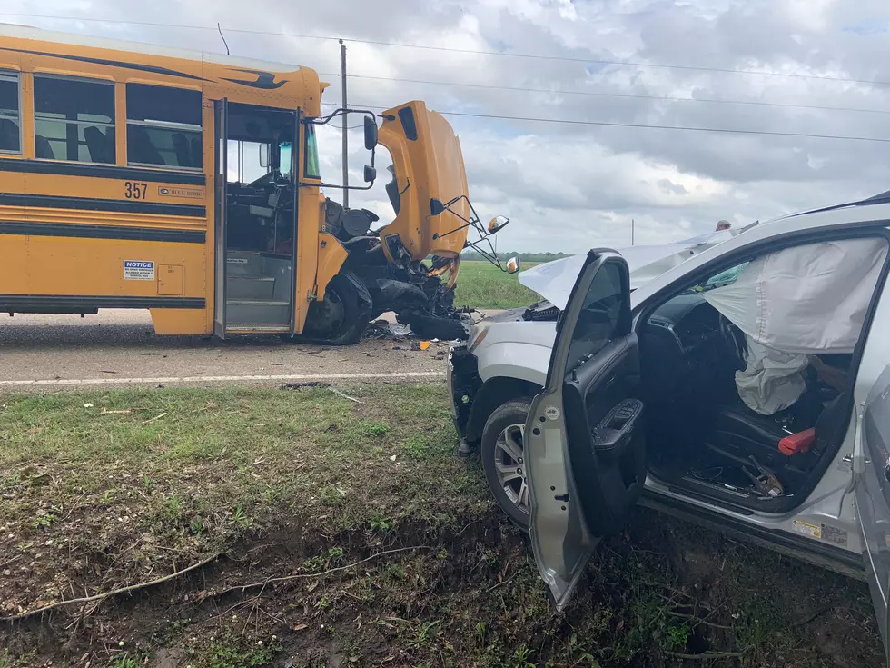 Five Transported To Hospital After Bus Accident In Duson &#8211; Two Children Involved
