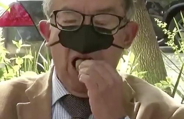 Company Develops Nose Mask For Those Eating Out During Pandemic [VIDEO]