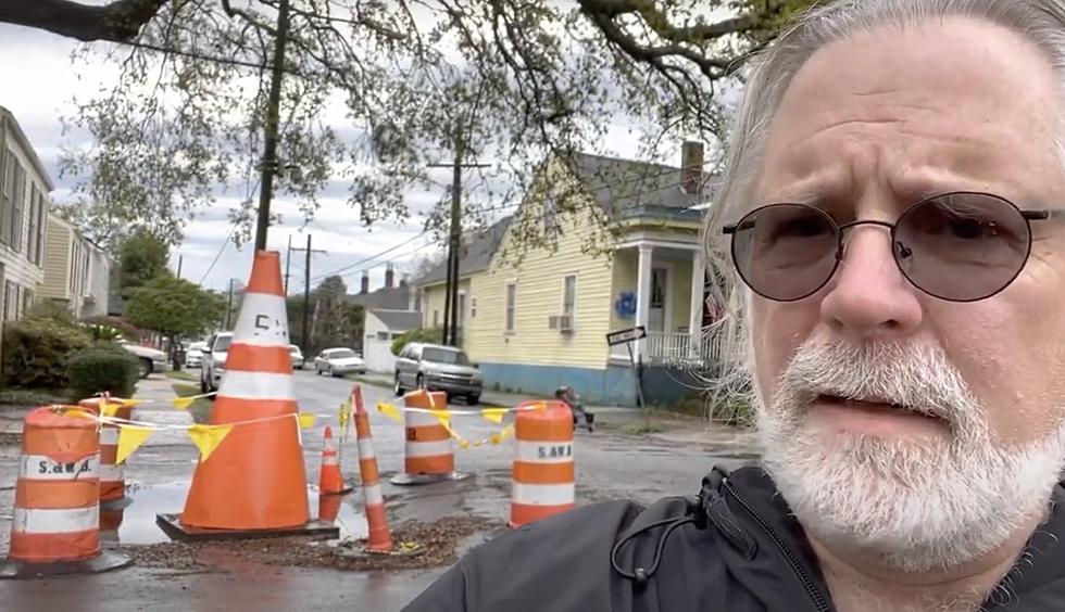 This Ridiculously Large 8-Foot Traffic Cone is Turning Heads in New Orleans