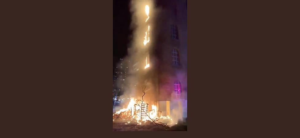 Historic Tower In Austin Texas Catches Fire – Homeless Camp Reportedly To Blame