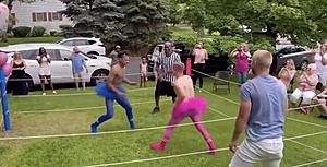 WWE Wrestling Style Gender Reveal Video Goes Viral for All the...