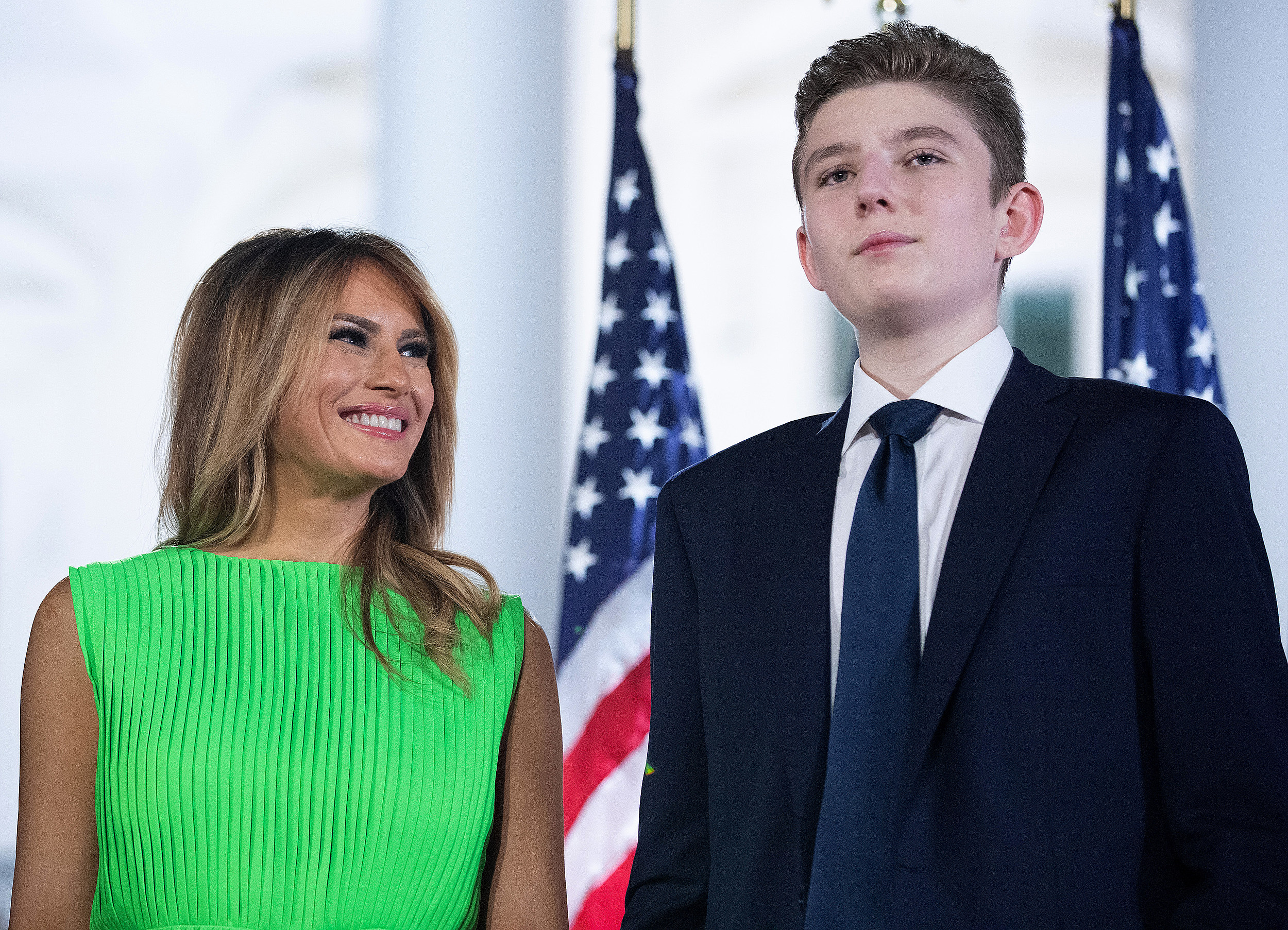 Barron Trump Spotted at 6-Feet-7-Inches Tall [PHOTO]