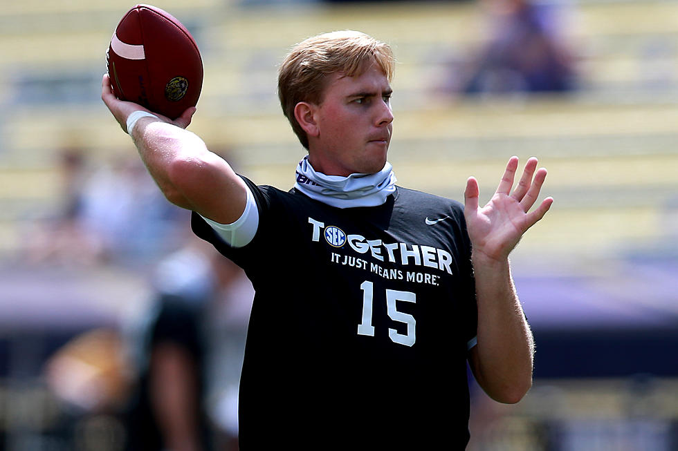 LSU Quarterback Myles Brennan Reportedly Breaks Arm