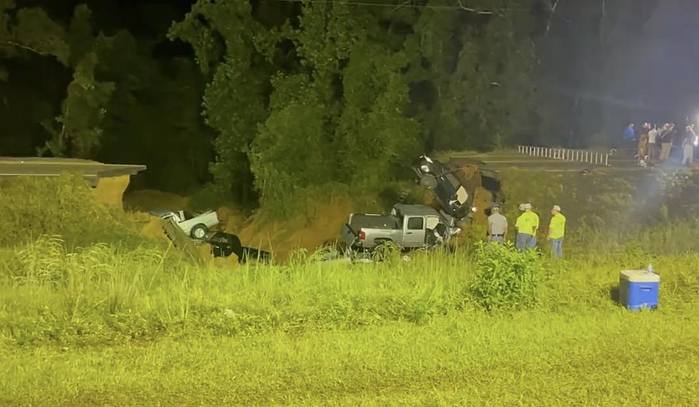 2 Dead, 10 Injured After Mississippi Highway Washed Away by Hurricane Ida