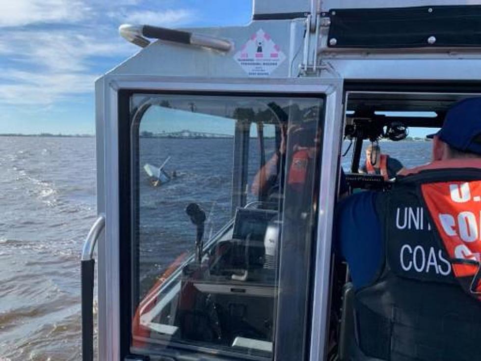 Coast Guard Rescues Boater After Vessel Capsizes On Lake Charles