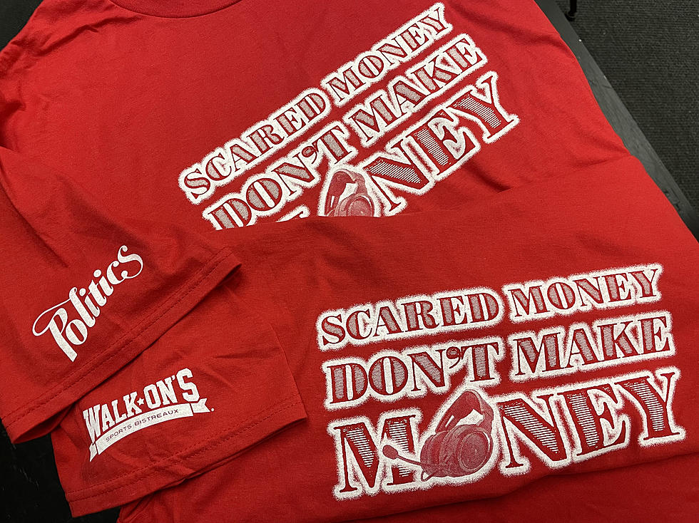 Free ‘Scared Money Don’t Make Money’ T-Shirt for the First 2,000 UL Students to Enter Cajun Field