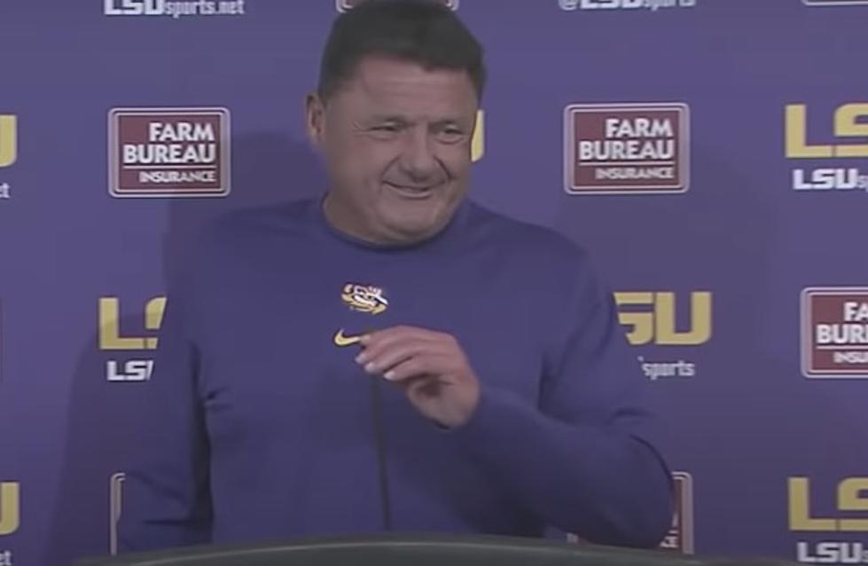 Coach O Gives His Final 'Geaux Tigers'  After Emotional Game 