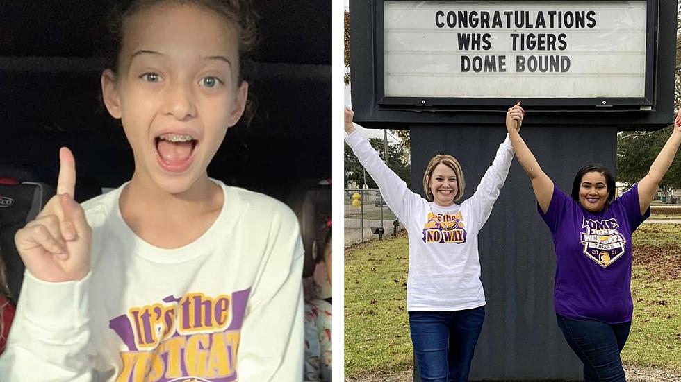 Iberia Parish Schools Wear Purple & Gold to Support Westgate Tigers in Louisiana Football State Championship