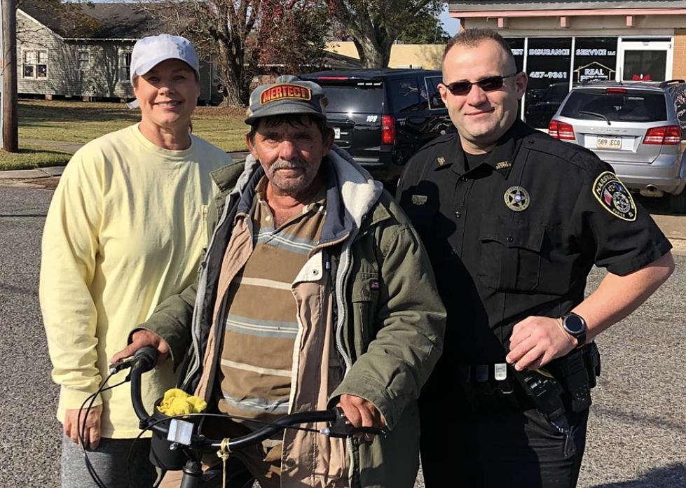 Citizens and Marshal&#8217;s Office Come Together to Help Save Homeless Man in Eunice, Louisiana
