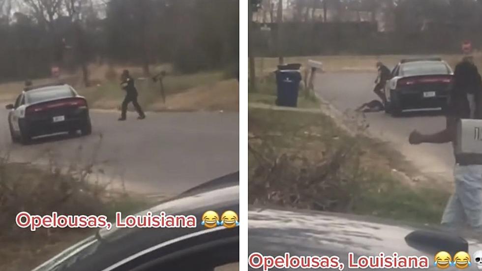 Opelousas Officer Delivers Knockout Punch