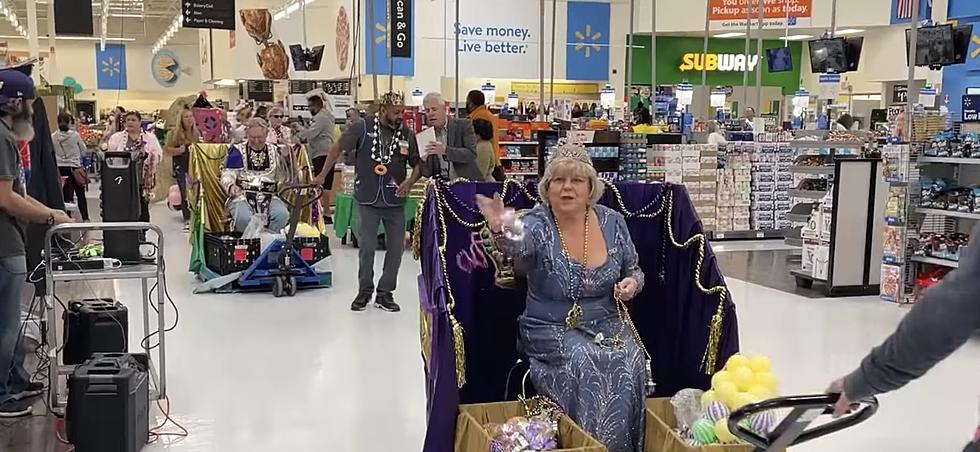 Louisiana Mardi Gras Festivities Get Taken to the Aisles of Walmart in Slidell