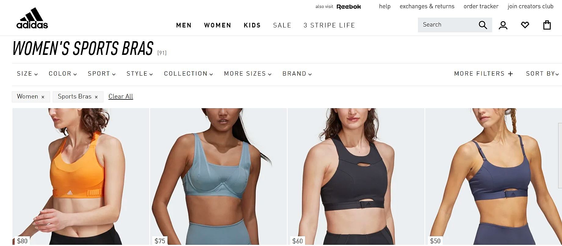 Adidas' bare breast campaign to promote its sports bras sparks