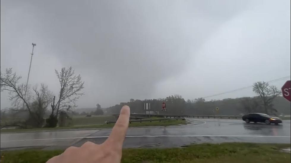 Tornado Spotted in North Louisiana - Dollar General 'Blown Apart'