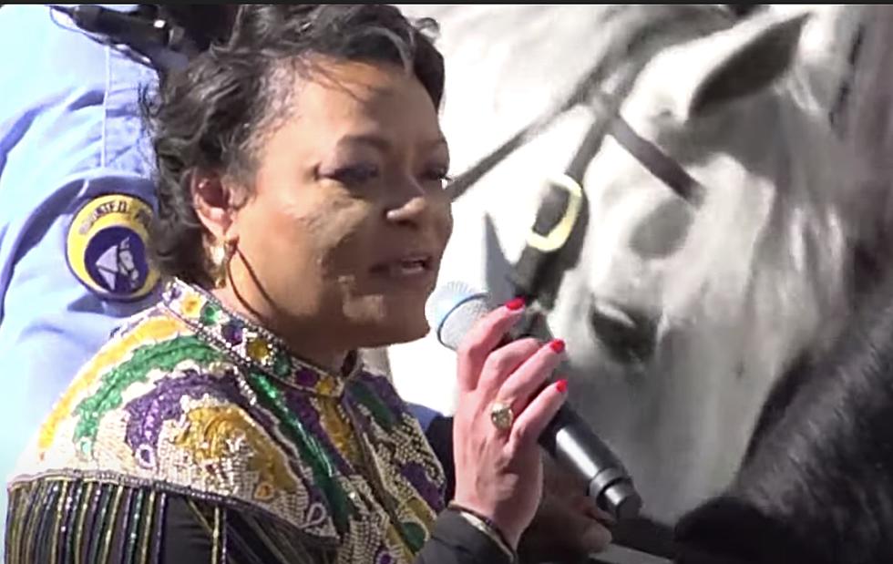 New Orleans Mayor Addressed Mardi Gras Crowd from Horseback [WATCH]