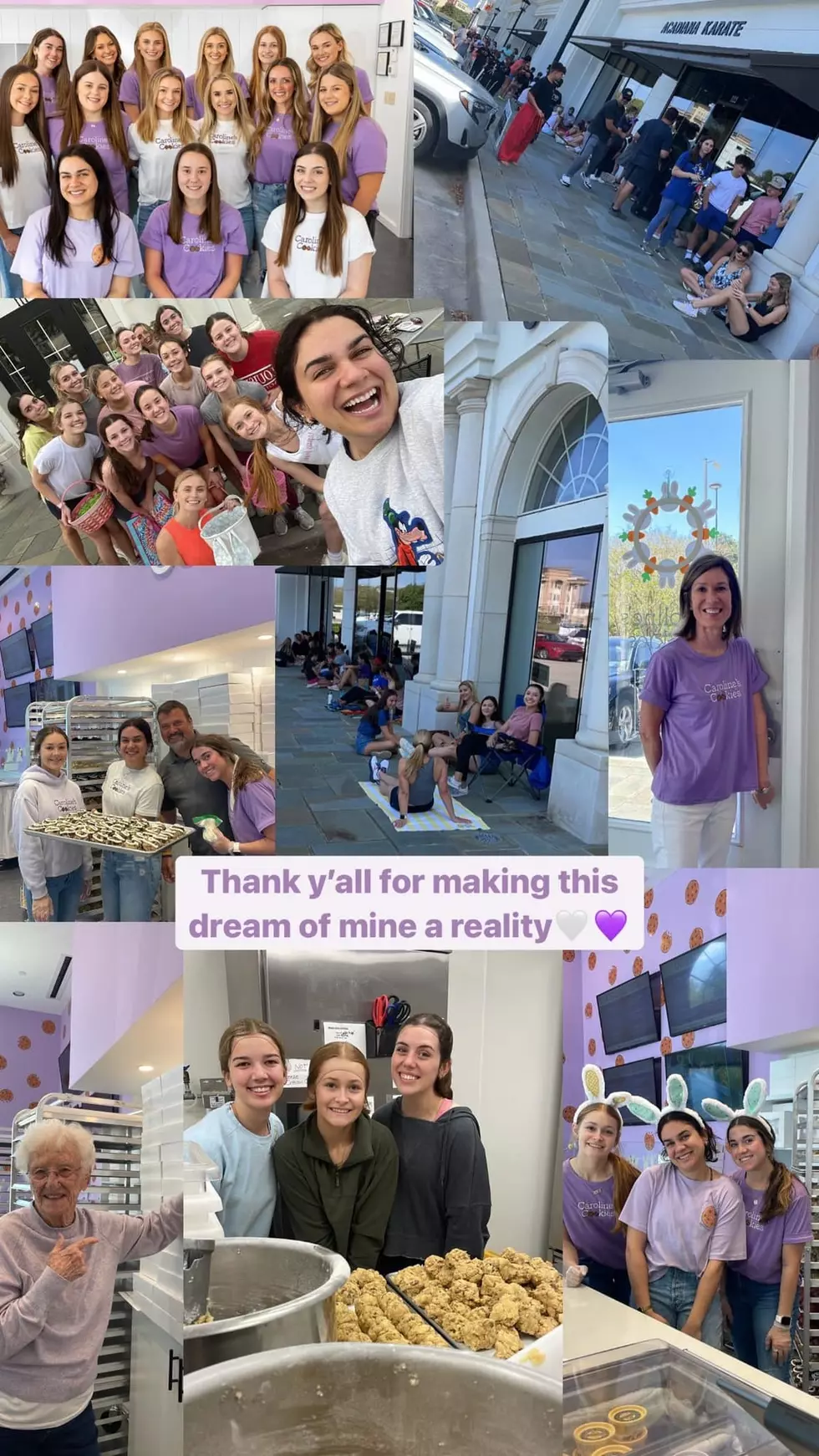 Caroline's Cookies, Facebook