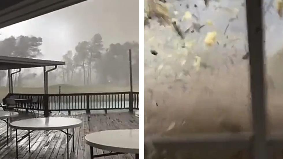 Man Captures the Inside of Terrifying Tornado Ripping Thru Course