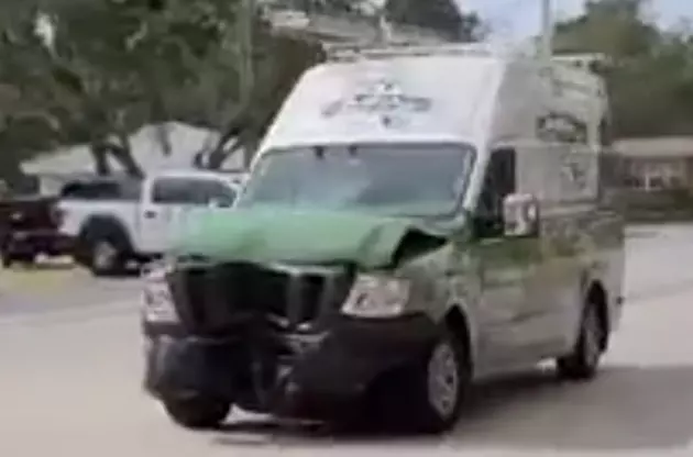Someone Stole A Work Van and Crashed it Twice in Same Parking Lot [WATCH]