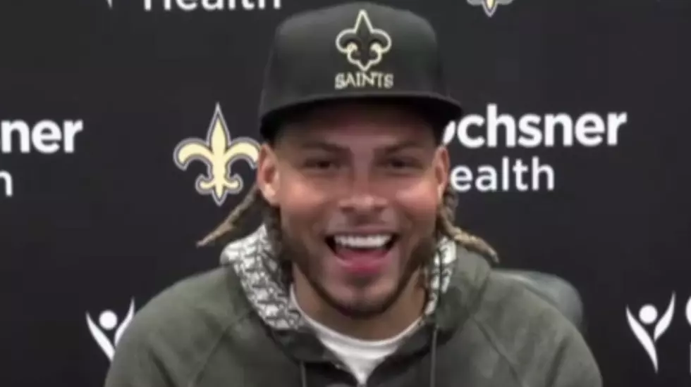 Tyrann Mathieu’s First Press Conference as a New Orleans Saint Comes with an Important Message
