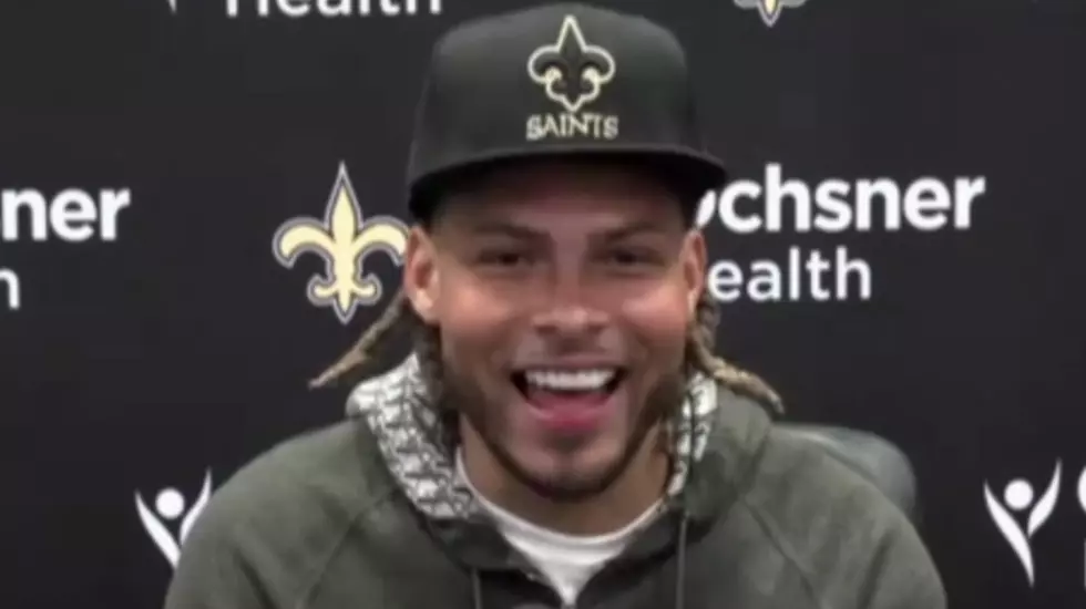 New Orleans Saints, Tyrann Mathieu news conference