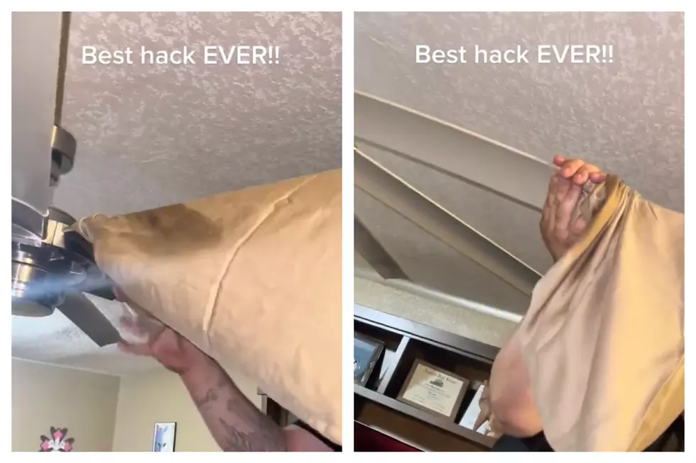 Internet is Blown Away by &#8216;Life Hack&#8217; on Seriously Easy Way to Clean Dirty Ceiling Fans