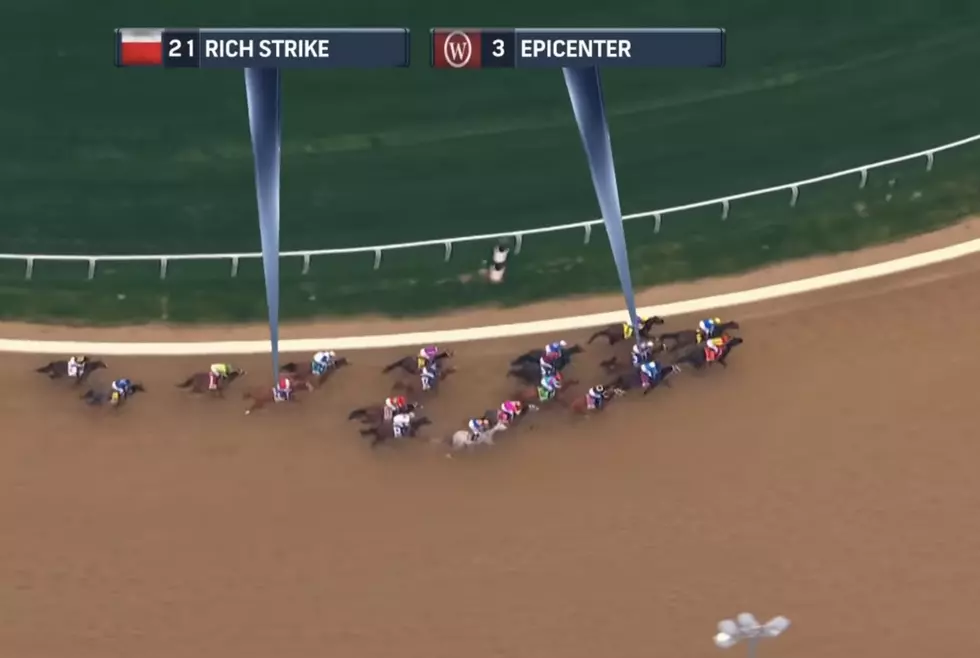 Watch Overhead View of Rich Strike's Shocking Kentucky Derby Win