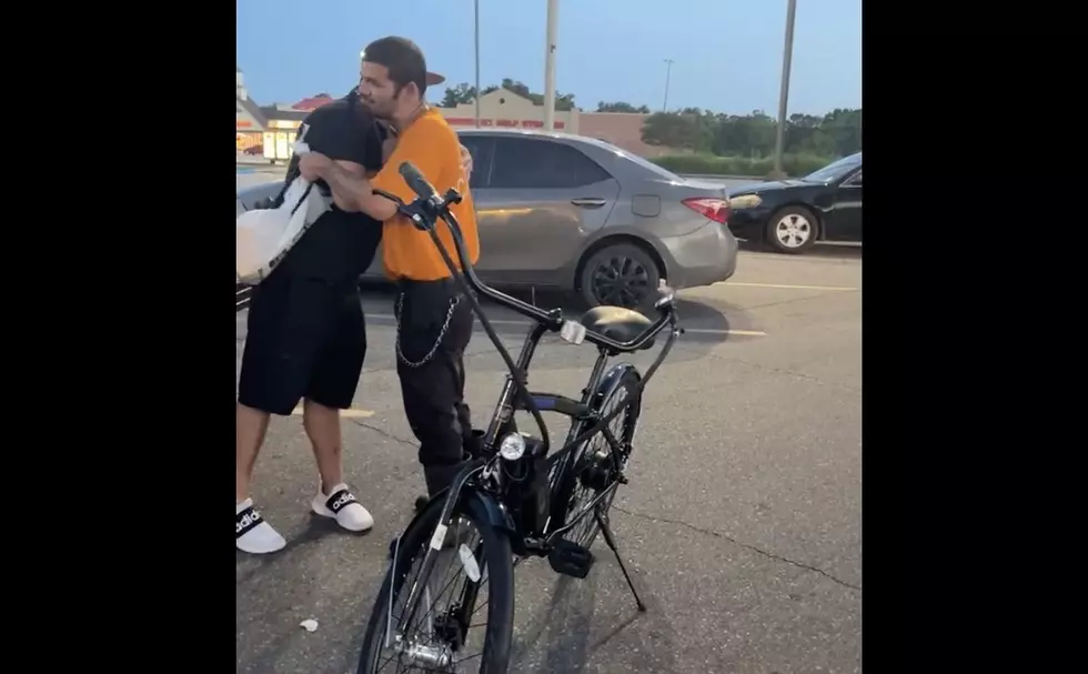 Youngsville Man Who Walks 17 Miles Daily to Work at Popeyes Surprised With New Electric Bike