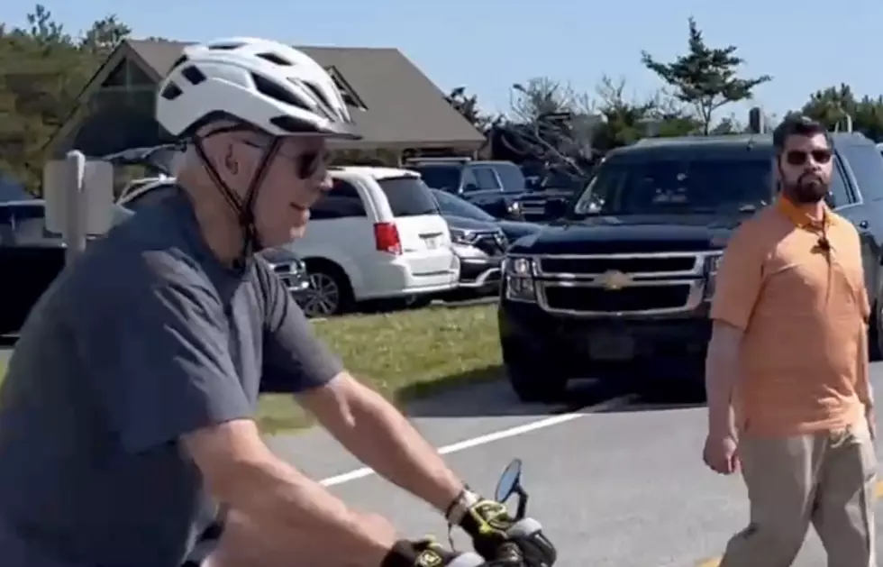 President Biden Falls Off Bike After Beach Ride [VIDEO]