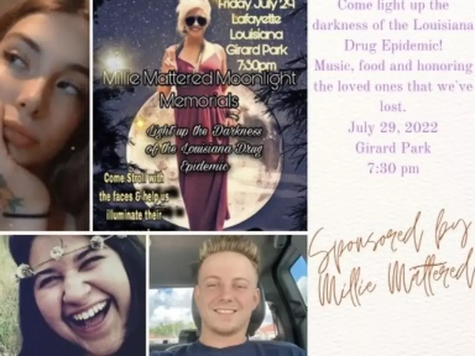 Memorial for Acadiana Fentanyl, Drug Overdose Victims to Be Held at Girard Park in Lafayette