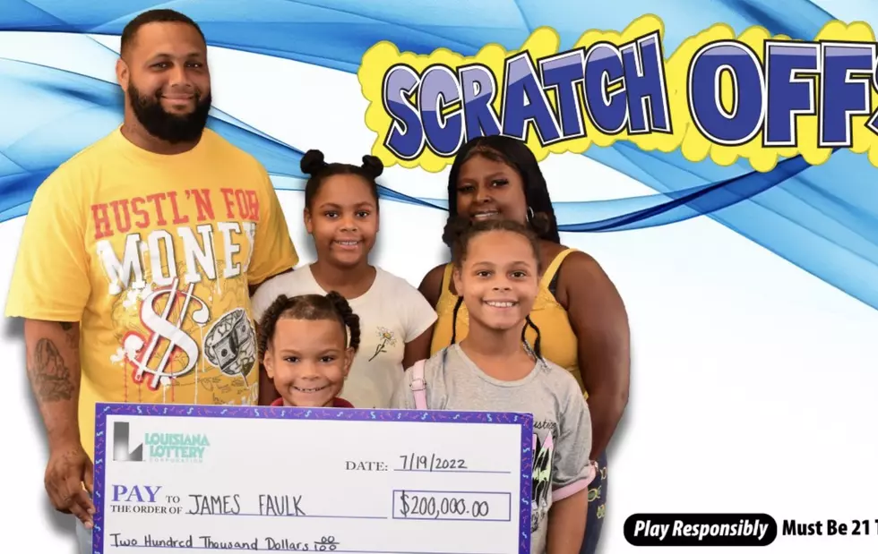Breaux Bridge Man Wins $200k on Louisiana Lottery Scratch-Off Ticket Purchased on His Lunch Break