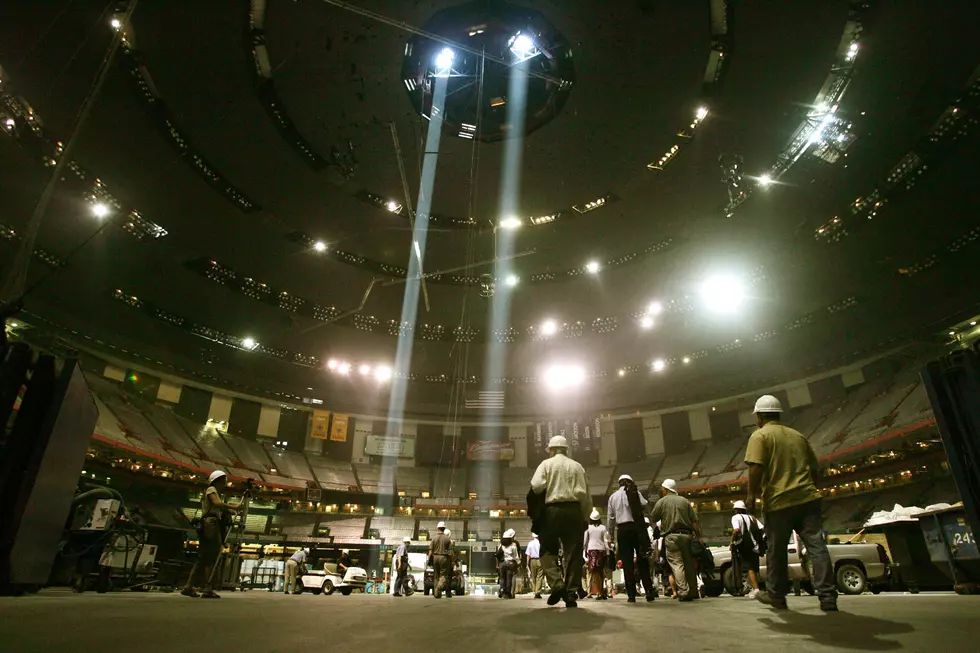 Repair Work Continues On New Orleans' Superdome