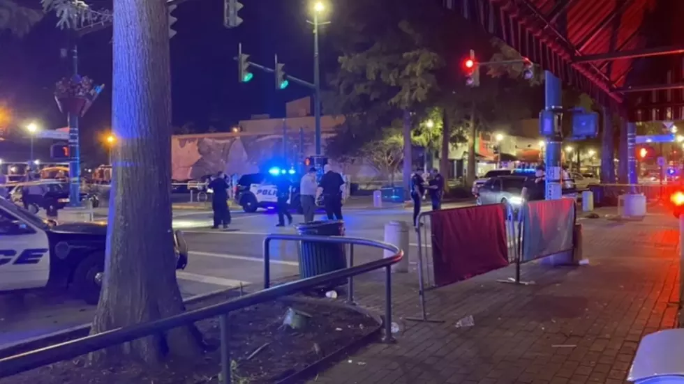 Heavy Police Presence in Downtown Lafayette