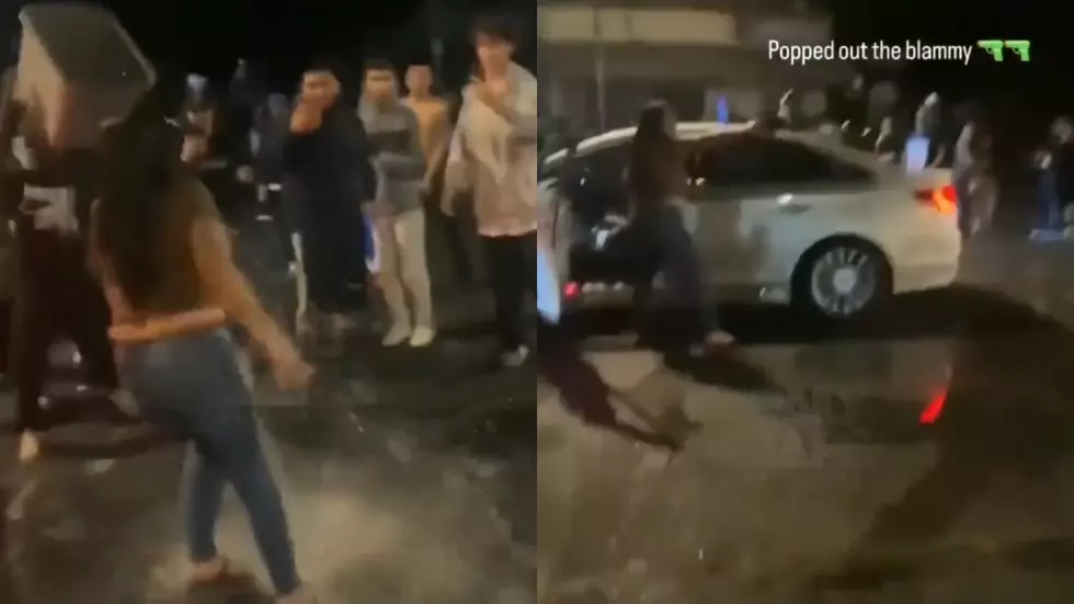 Woman Shoots into Crowd after Being Doused in Water at Street Racing Event