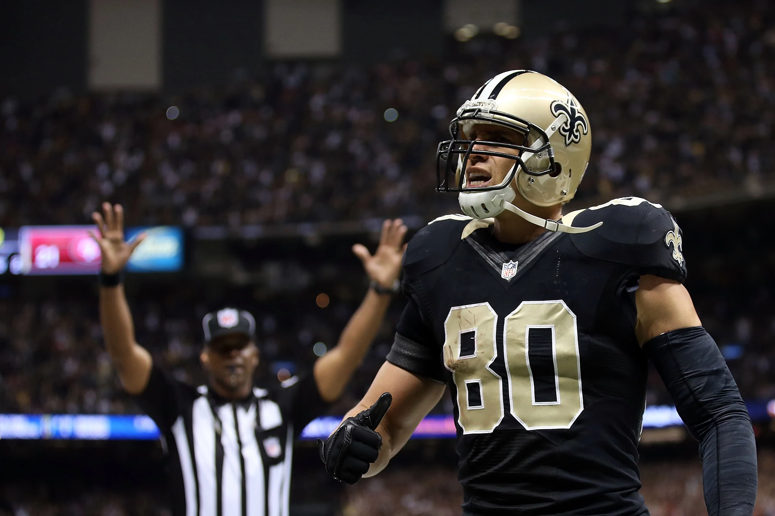 Jimmy Graham, New Orleans Saints reunite with one-year contract